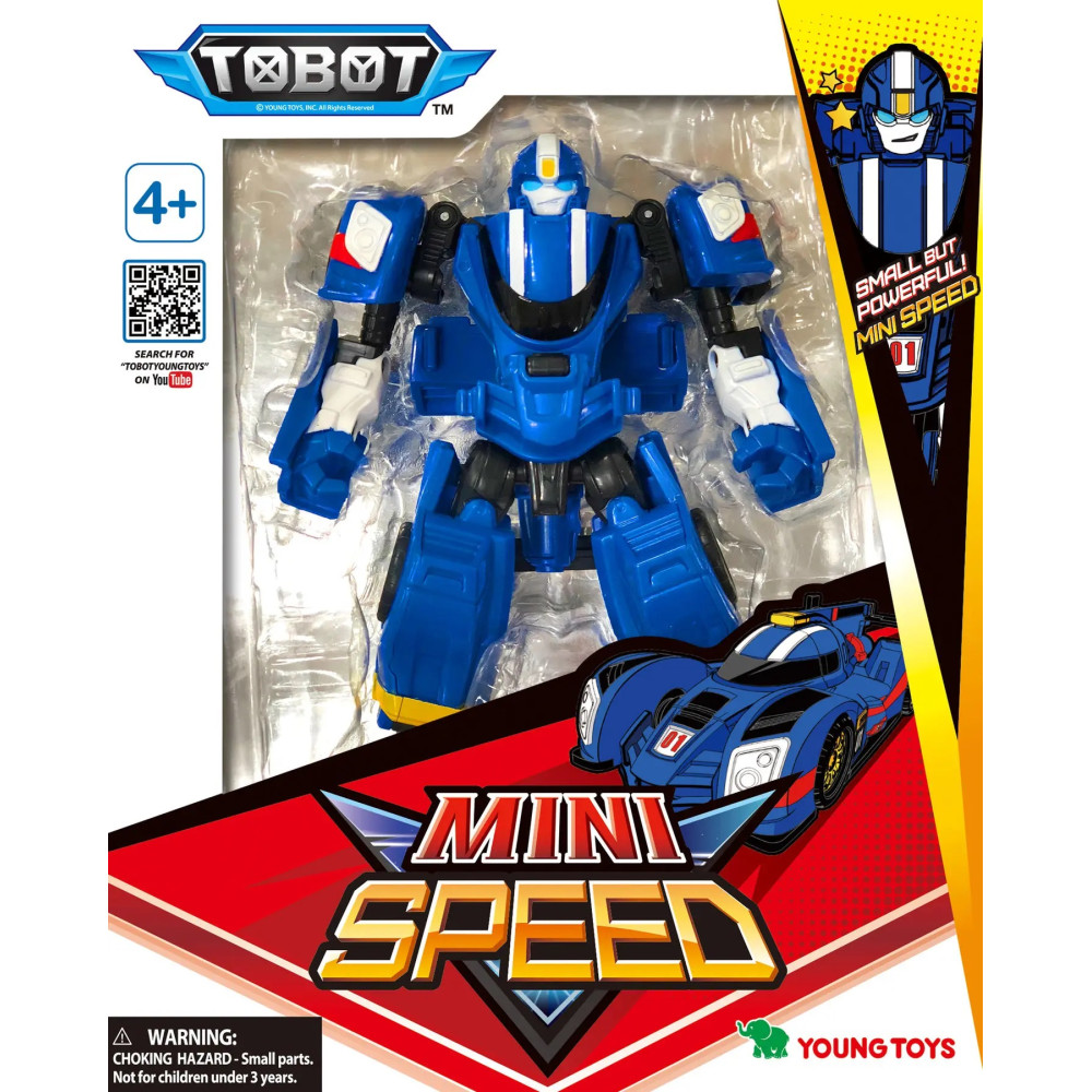 Робот-трансформер Tobot Детективы галактики мини Спиди (301096)