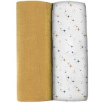 Набор муслиновых пеленок Beaba 120х120 см 2 шт, звезды (920393)