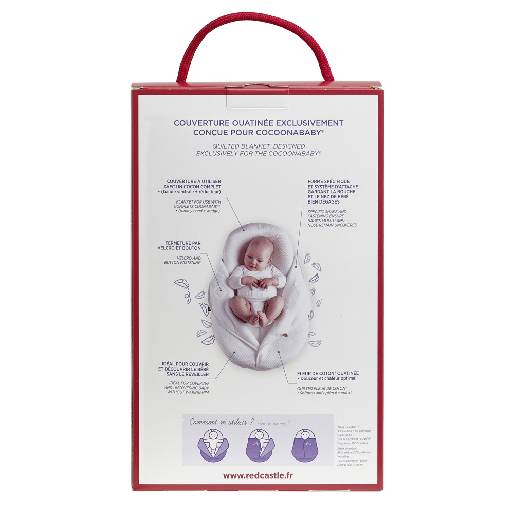 Ковдра Red Castle Cocoonacover для Cocoonababy утеплена, біла (0449166)