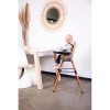 Стульчик для кормления Childhome Evolu 2 с бампером, nut/frosted (CHEVOCHFR)