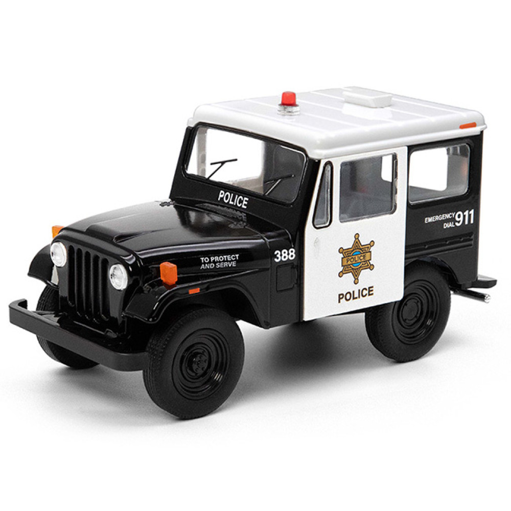 Машинка Kinsmart 1971 Jeep DJ-5B Police (KT5411W)