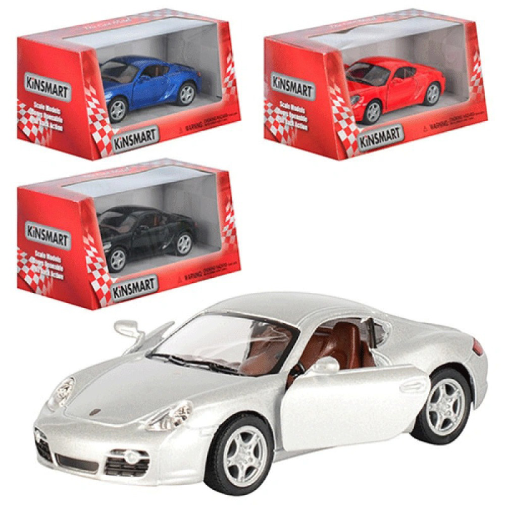 Машинка Kinsmart Porsche Cayman S (KT5307W)