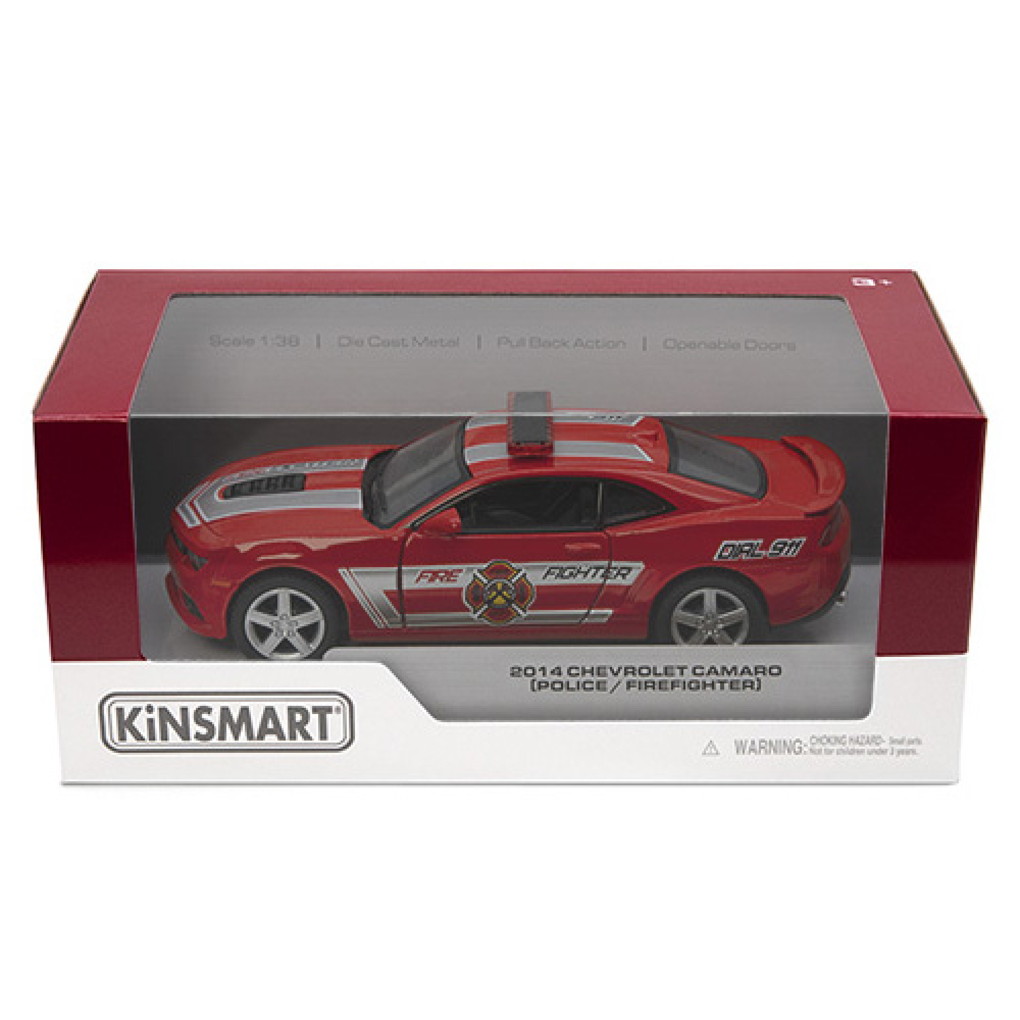 Машинка Kinsmart 2014 Chevrolet Camaro (KT5383WPR) - купить в