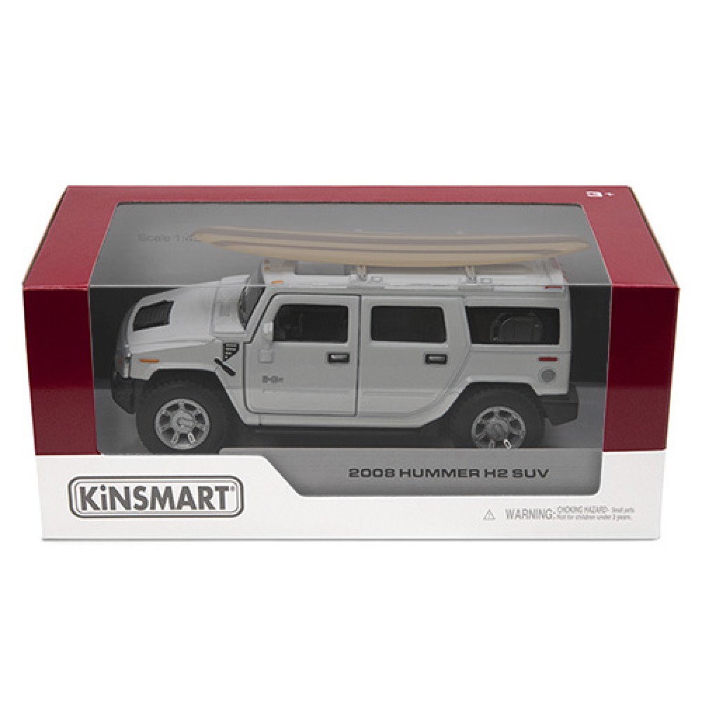 Машинка Kinsmart 2008 Hummer H2 SUV surfboard (KT5337WS1) Машинка Kinsmart 2008 Hummer H2 SUV surfboard (KT5337WS1)