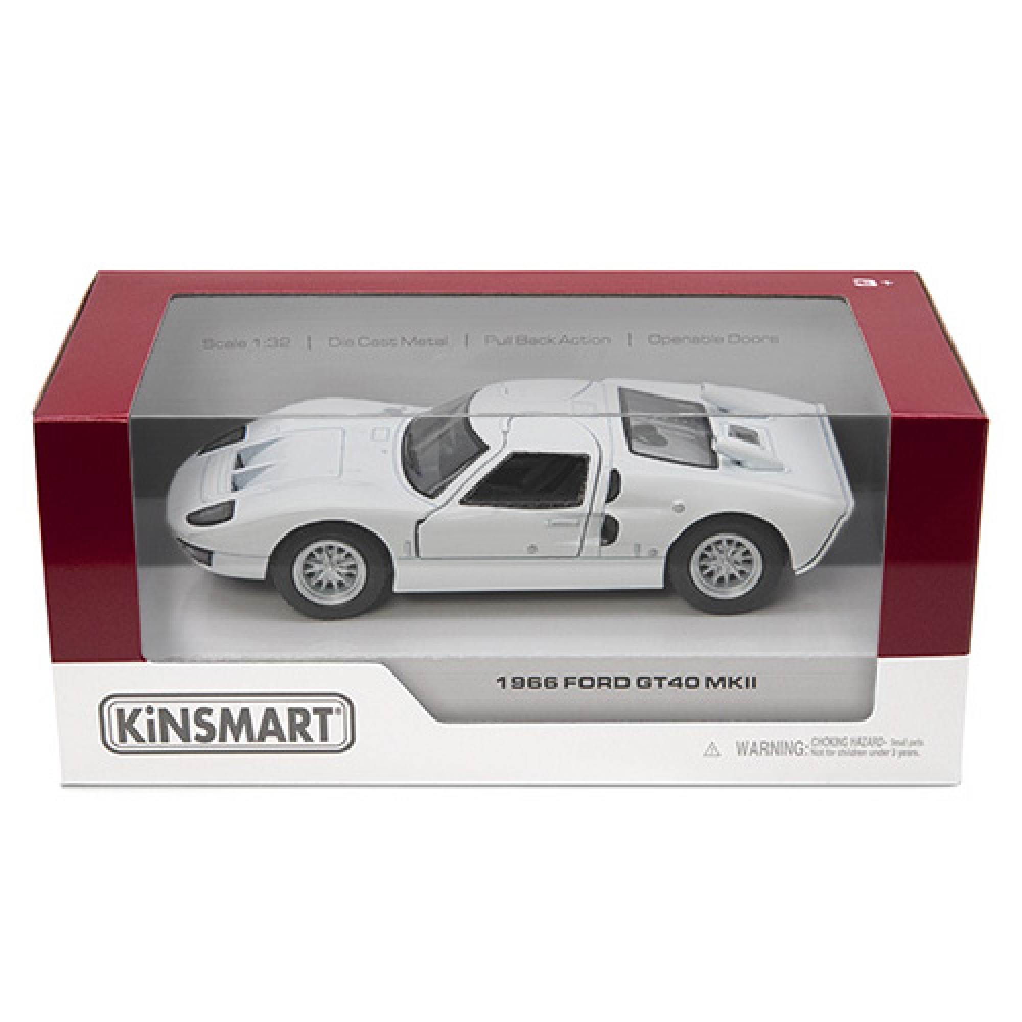 Машинка Kinsmart 1966 Ford GT40 MKII (KT5427W) - купить в Украине