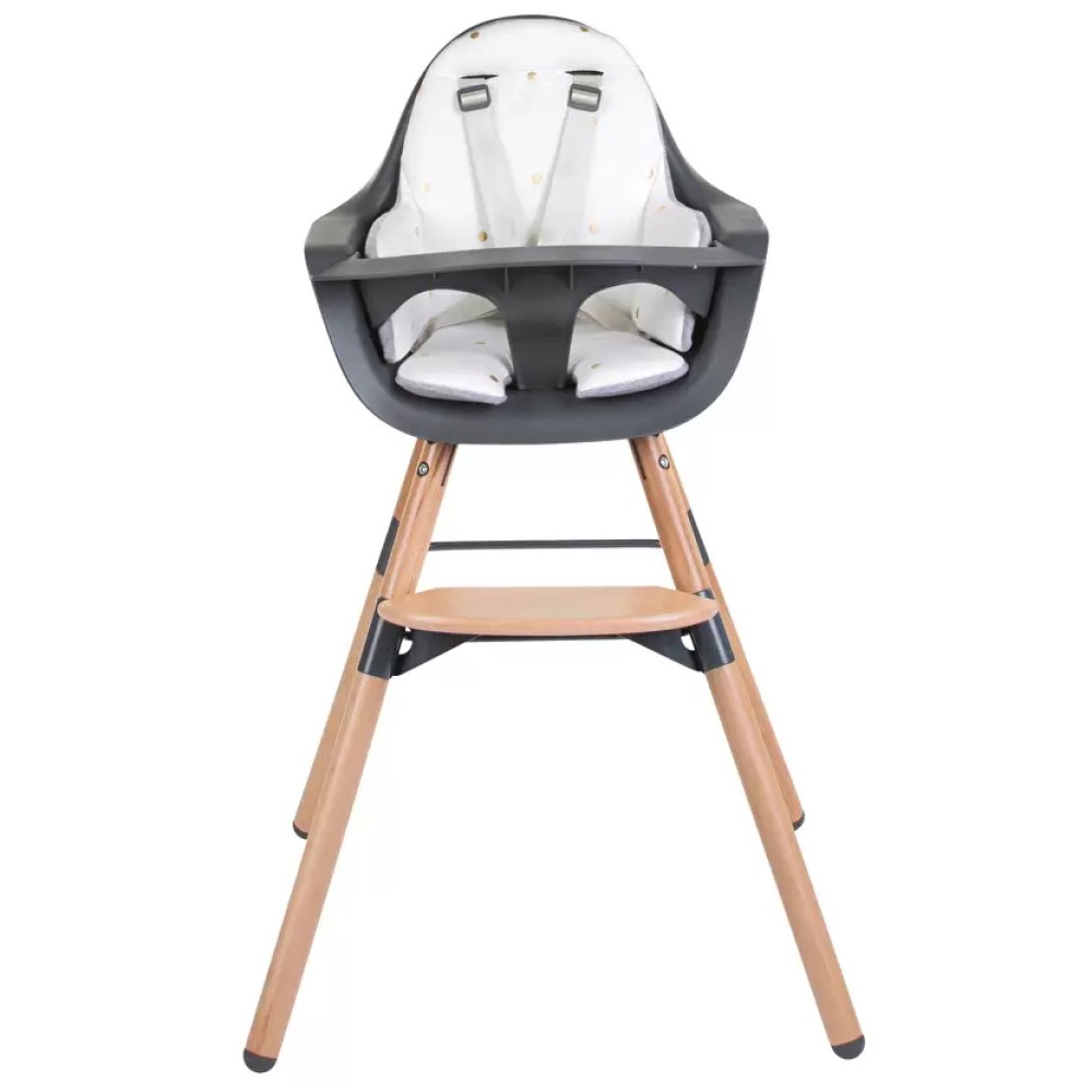 Подушка к стулу для кормления Childhome Evolu, gold dots (CHEVOSCGD)