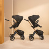 Stokke Xplory X - детская коляска 2 в 1 с люлькой для новорожденных, всесезонная коляска с прогулочным блоком • Signature Special Edition (k.571406)