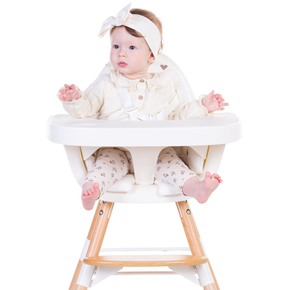 Подушка до стільця для годування Childhome Evolu, hearts (CHEVOSCJOH)