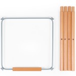 Комплект дополнительных удлинительных ножек Childhome Evolu с подножкой - wood/mint (CHEVOFTMI)