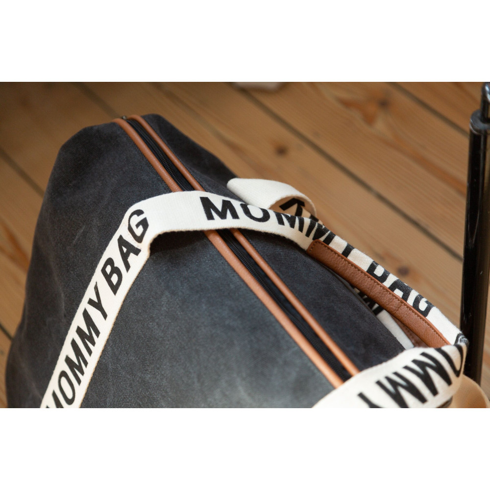 Сумка Childhome Mommy bag Signature, черный (CWMBBSCBL)