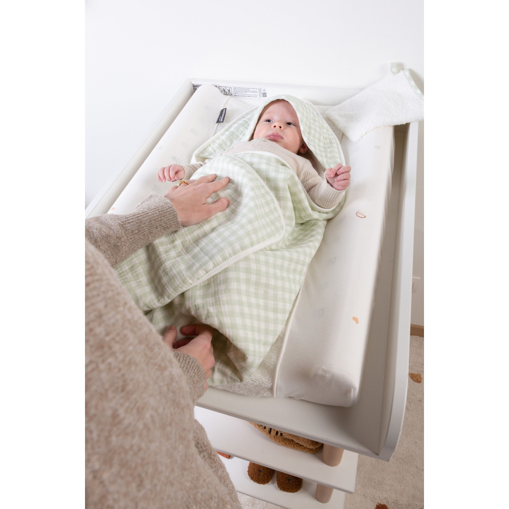 Полотенце с капюшоном Childhome 80x80 см, forest (CCBCJVF)