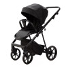 Коляска 2 в 1 Adamex Vasco TK-53 черная ткань (VTK530001)