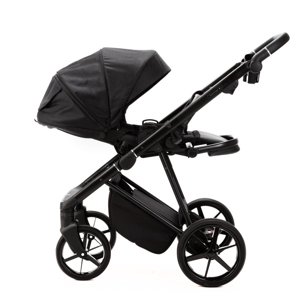 Коляска 2 в 1 Adamex Vasco TK-53 черная ткань (VTK530001) Коляска 2 в 1 Adamex Vasco TK-53 черная ткань (VTK530001)
