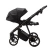 Коляска 2 в 1 Adamex Vasco TK-53 черная ткань (VTK530001)