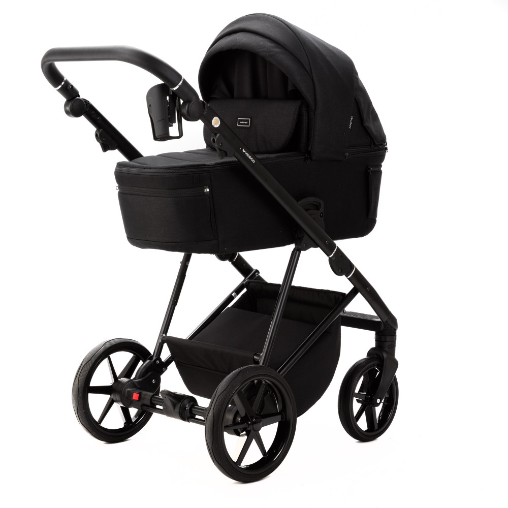Коляска 2 в 1 Adamex Vasco TK-53 черная ткань (VTK530001) Коляска 2 в 1 Adamex Vasco TK-53 черная ткань (VTK530001)