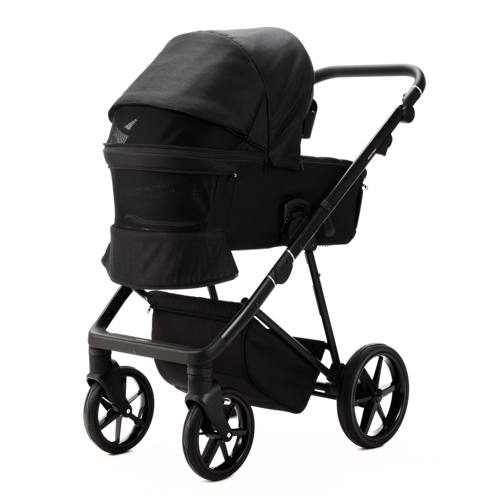 Коляска 2 в 1 Adamex Vasco TK-53 черная ткань (VTK530001) Коляска 2 в 1 Adamex Vasco TK-53 черная ткань (VTK530001)