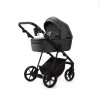 Коляска 2 в 1 Adamex Vasco TK-57 графит ткань (VTK570000)