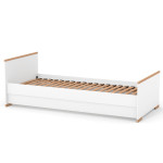 Veres Seattle | Верес Сіетл - дитяче підліткове ліжко (190х80 см) • White Natural | Біло-буковий