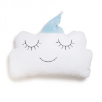 Бампер - подушка Twins Cloud, білий/блакитний (7099-DC-04) Бампер - подушка Twins Cloud, білий/блакитний (7099-DC-04)