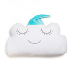 Бампер - подушка Twins Cloud, білий/мятний (7099-DC-14) Бампер - подушка Twins Cloud, білий/мятний (7099-DC-14)