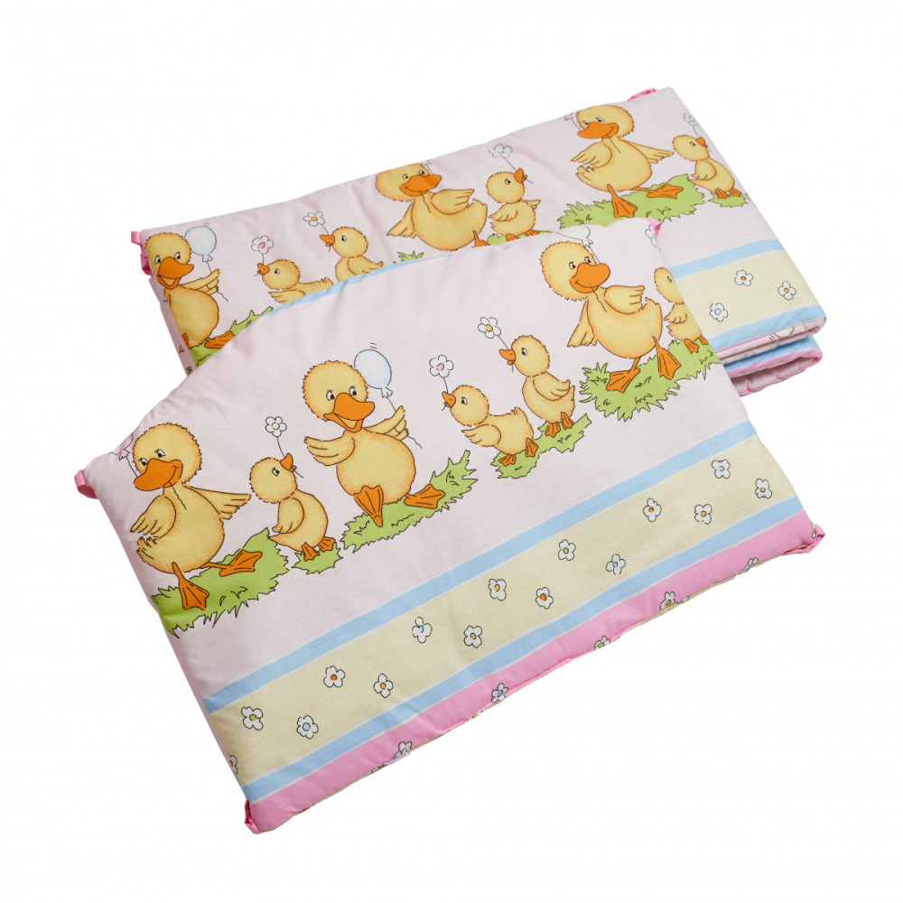 Бампер Twins Comfort Каченята, рожевий (2051-C-026)