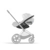 Cybex Cloud T i-Size - автокрісло для новонародженого (від 0 до 24 місяців / 45 - 87 см зріст), розкладне до лежачого положення • Platinum White (Plus)