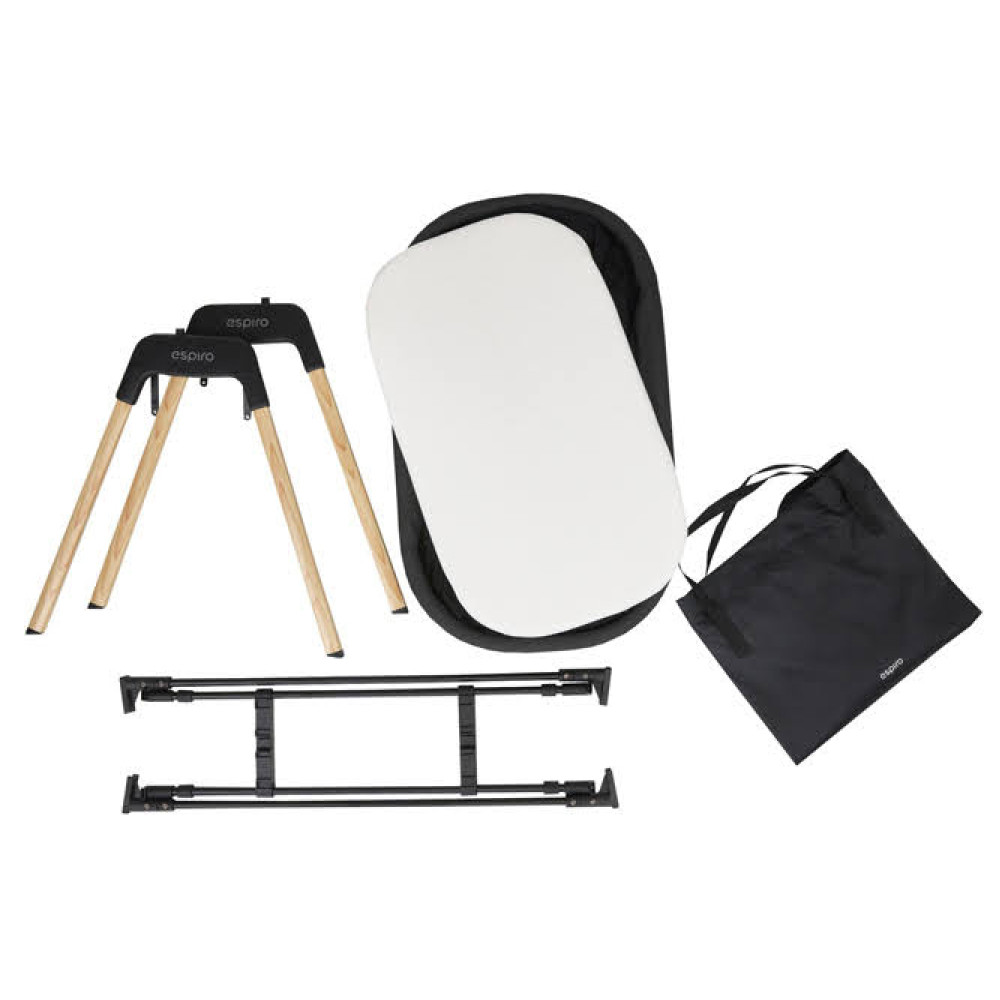 Кроватка-люлька Espiro Tully 11 Timber Black Кроватка-люлька Espiro Tully 11 Timber Black