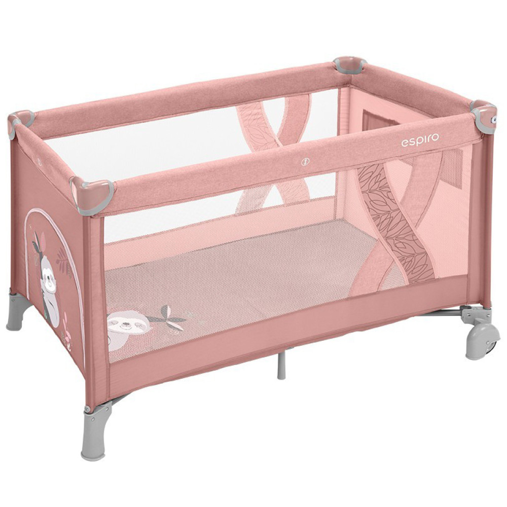 Кровать-манеж Espiro Simple 08 Pink