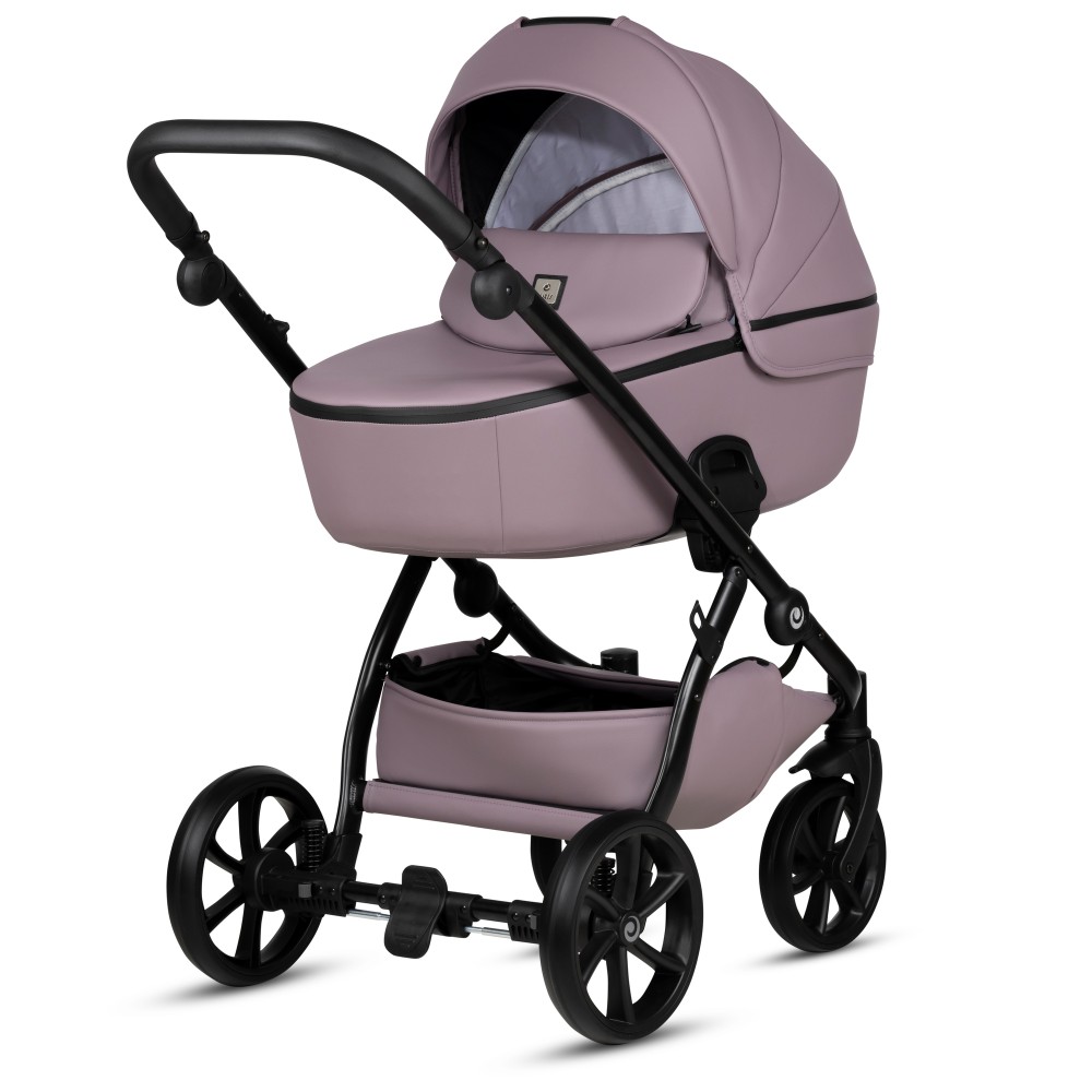 Коляска 2 в 1 Tutis Uno 5+ Leather collection 035 Mauve