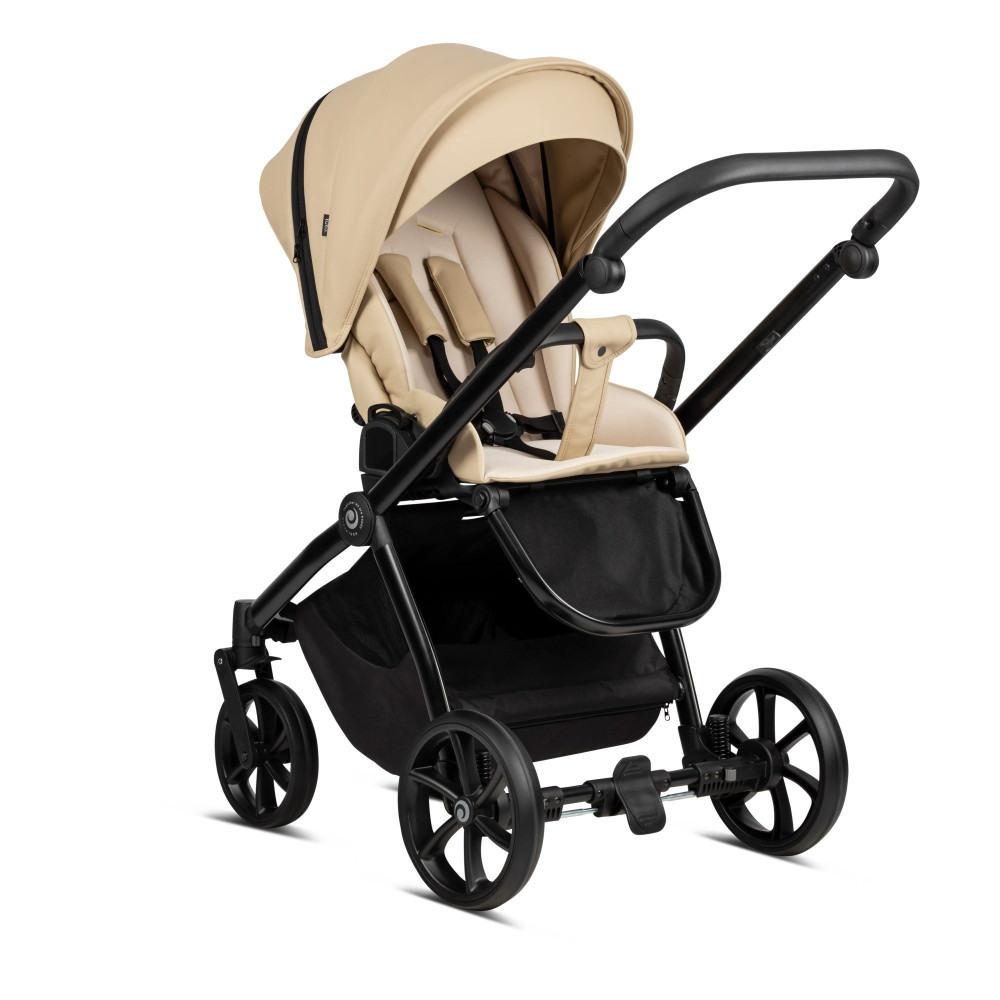 Коляска 2 в 1 Tutis Mio Leather 180 Beige