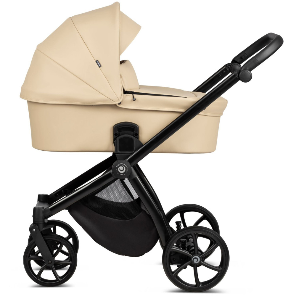Коляска 2 в 1 Tutis Mio Leather 180 Beige