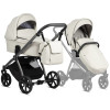 Коляска 2 в 1 Tutis Mio Leather 057 Light grey