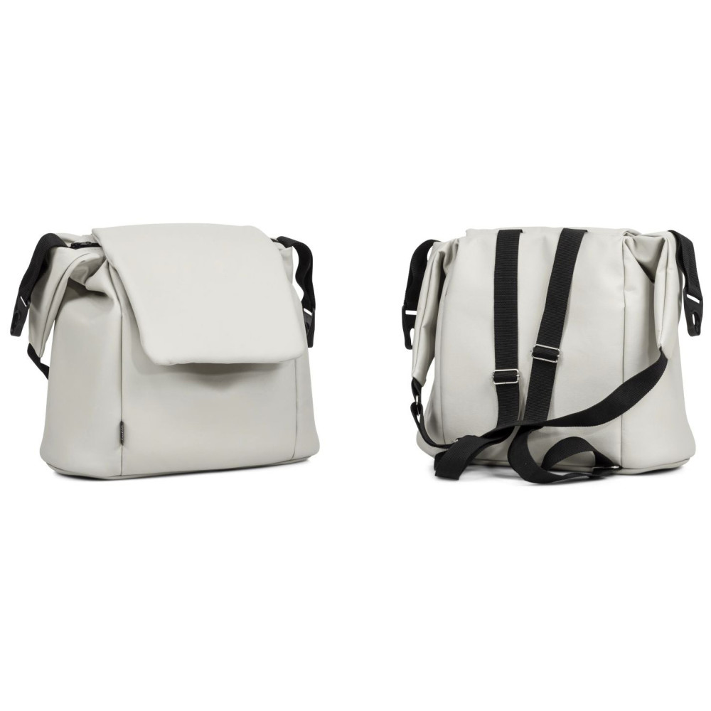 Коляска 2 в 1 Tutis Mio Leather 057 Light grey