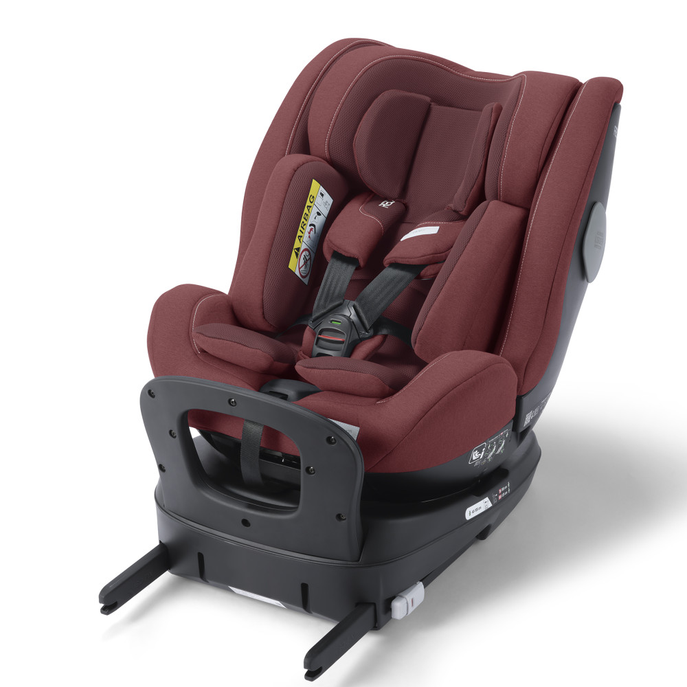 Recaro Salia 125 i-Size - детское автокресло (0-6 лет / 40 – 125 см / 0-25 кг), крепится с помощью системы Isofix, функция вращения на 360°, боковая защита • Iron Red