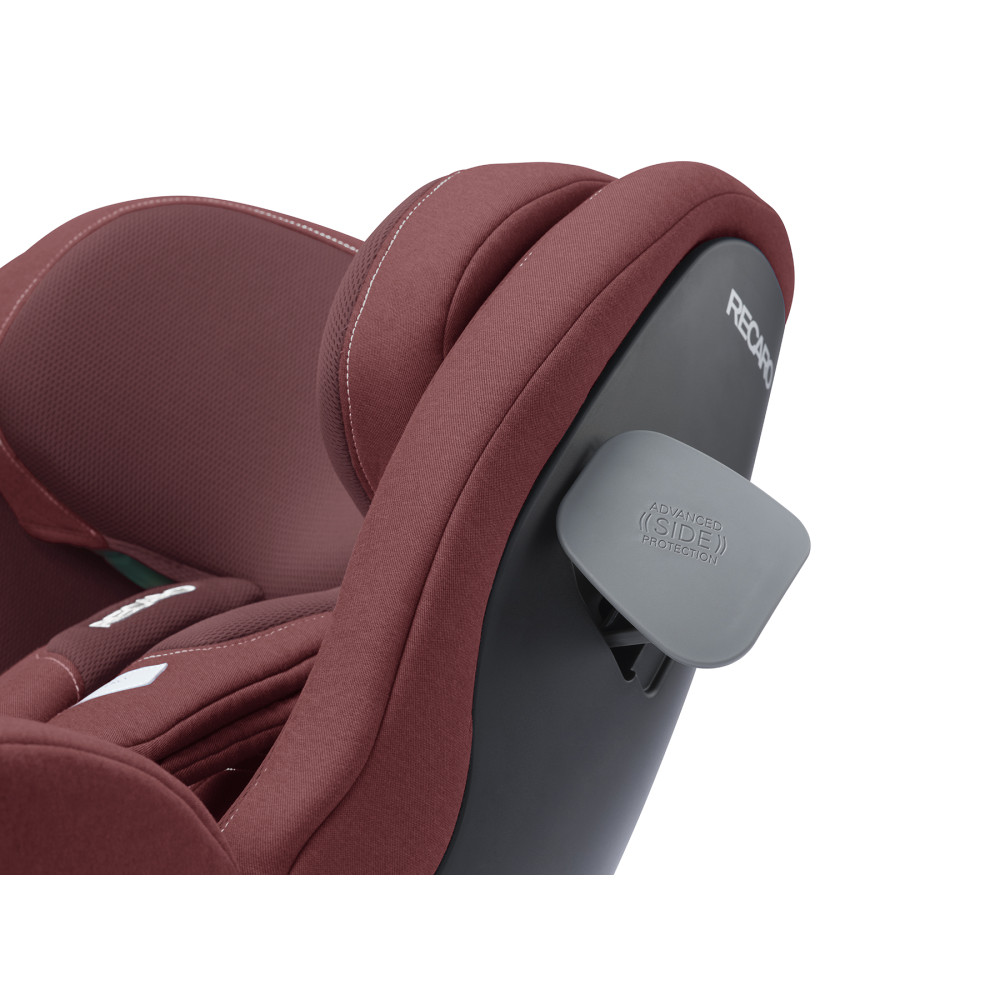 Recaro Salia 125 i-Size - детское автокресло (0-6 лет / 40 – 125 см / 0-25 кг), крепится с помощью системы Isofix, функция вращения на 360°, боковая защита • Iron Red
