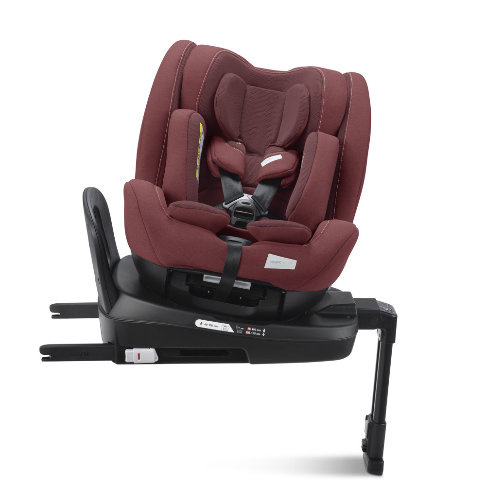 Recaro Salia 125 i-Size - детское автокресло (0-6 лет / 40 – 125 см / 0-25 кг), крепится с помощью системы Isofix, функция вращения на 360°, боковая защита • Iron Red