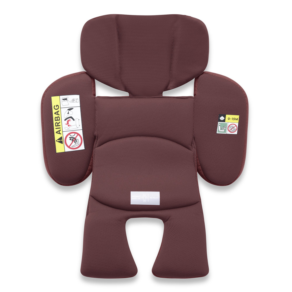 Recaro Salia 125 i-Size - детское автокресло (0-6 лет / 40 – 125 см / 0-25 кг), крепится с помощью системы Isofix, функция вращения на 360°, боковая защита • Iron Red