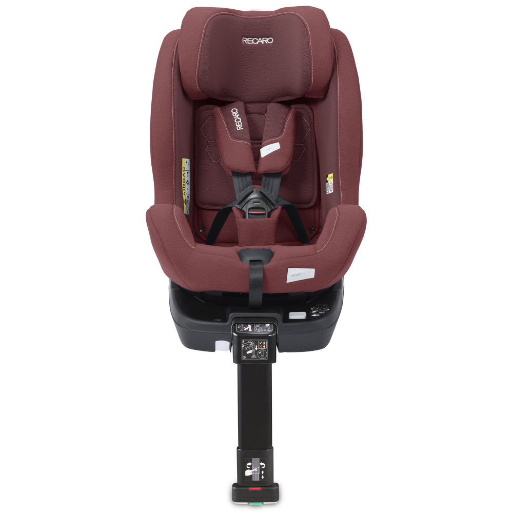 Recaro Salia 125 i-Size - детское автокресло (0-6 лет / 40 – 125 см / 0-25 кг), крепится с помощью системы Isofix, функция вращения на 360°, боковая защита • Iron Red