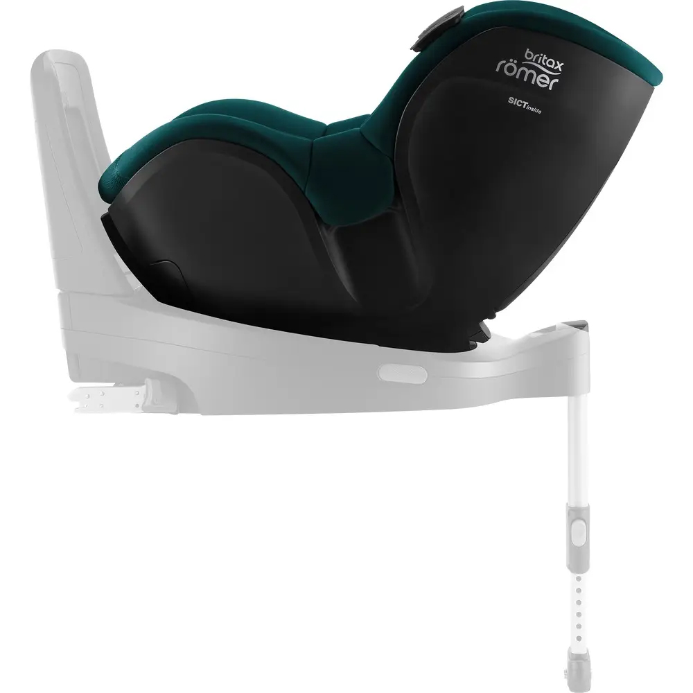 Britax Romer Dualfix iSense - детское автокресло (от 3 месяцев до 4 лет / 61 - 105 см), с функцией поворота на 360 градусов, для использования автокресла необходима совместимая база ISOFIX • Atlantic Green Britax Romer Dualfix iSense - детское автокресло (от 3 месяцев до 4 лет / 61 - 105 см), с функцией поворота на 360 градусов, для использования автокресла необходима совместимая база ISOFIX • Atlantic Green