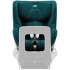 Britax Romer Dualfix iSense - детское автокресло (от 3 месяцев до 4 лет / 61 - 105 см), с функцией поворота на 360 градусов, для использования автокресла необходима совместимая база ISOFIX • Atlantic Green