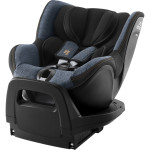 Britax Romer Dualfix PRO - автокресло для новорожденного (от 0 до 4 лет / 40 - 105 см) с функцией поворота на 360 градусов (против и по ходу движения), с креплением ISOFIX • Blue Marble