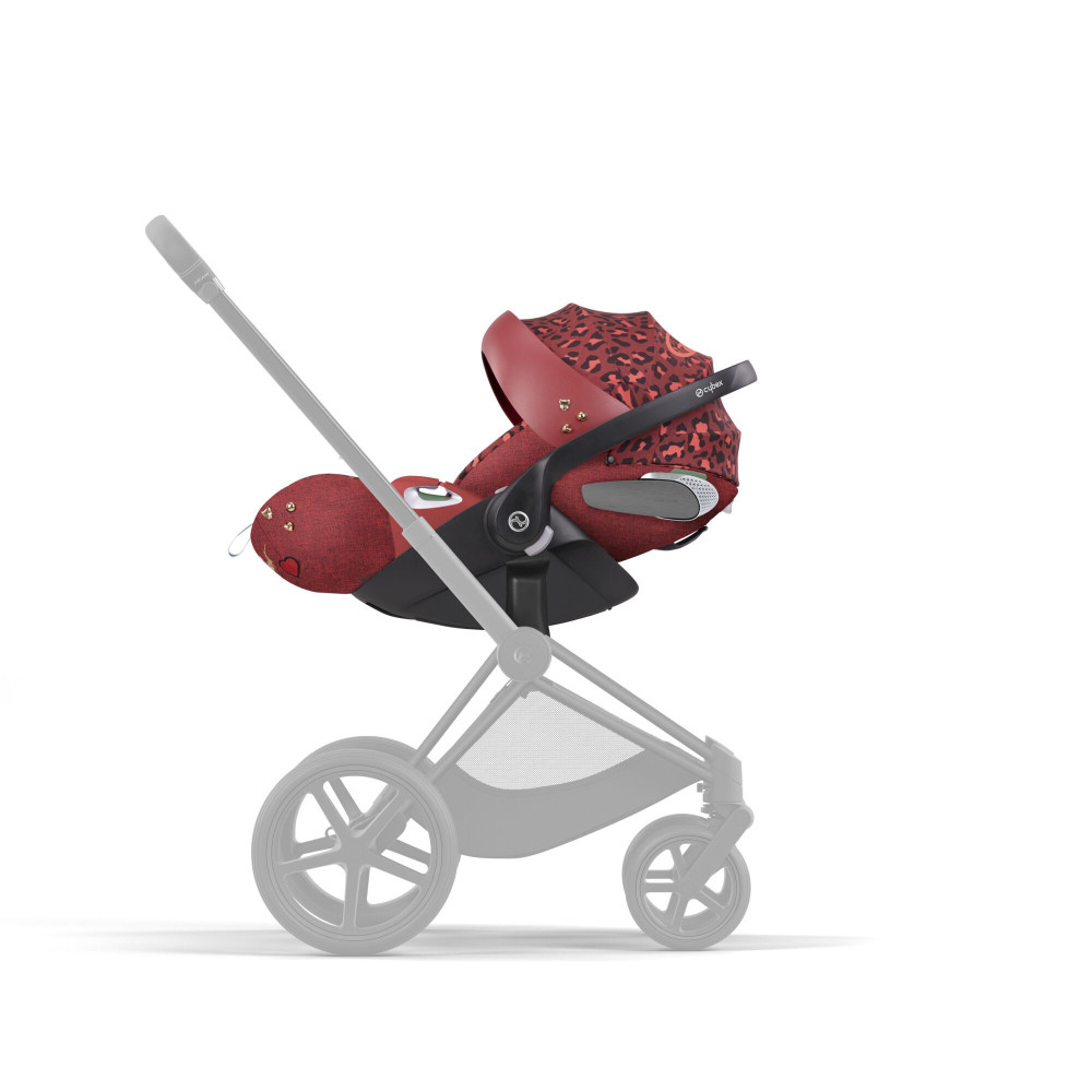 Cybex Cloud T i-Size - автокрісло для новонародженого (від 0 до 24 місяців / 45 - 87 см зріст), розкладне до лежачого положення • Rockstar