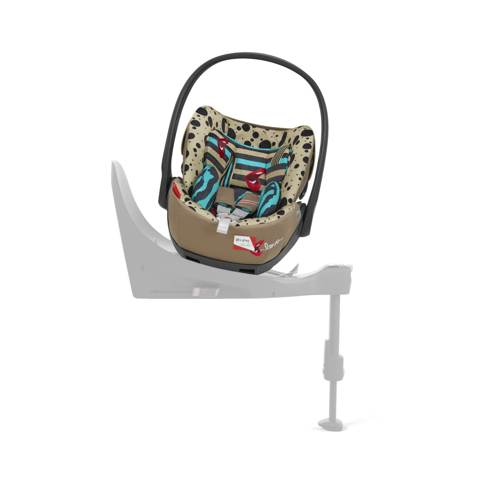 Cybex Cloud T i-Size - автокресло для новорожденного (от 0 до 24 месяцев / 45 - 87 см рост), раскладывающееся до лежачего положения • One Love