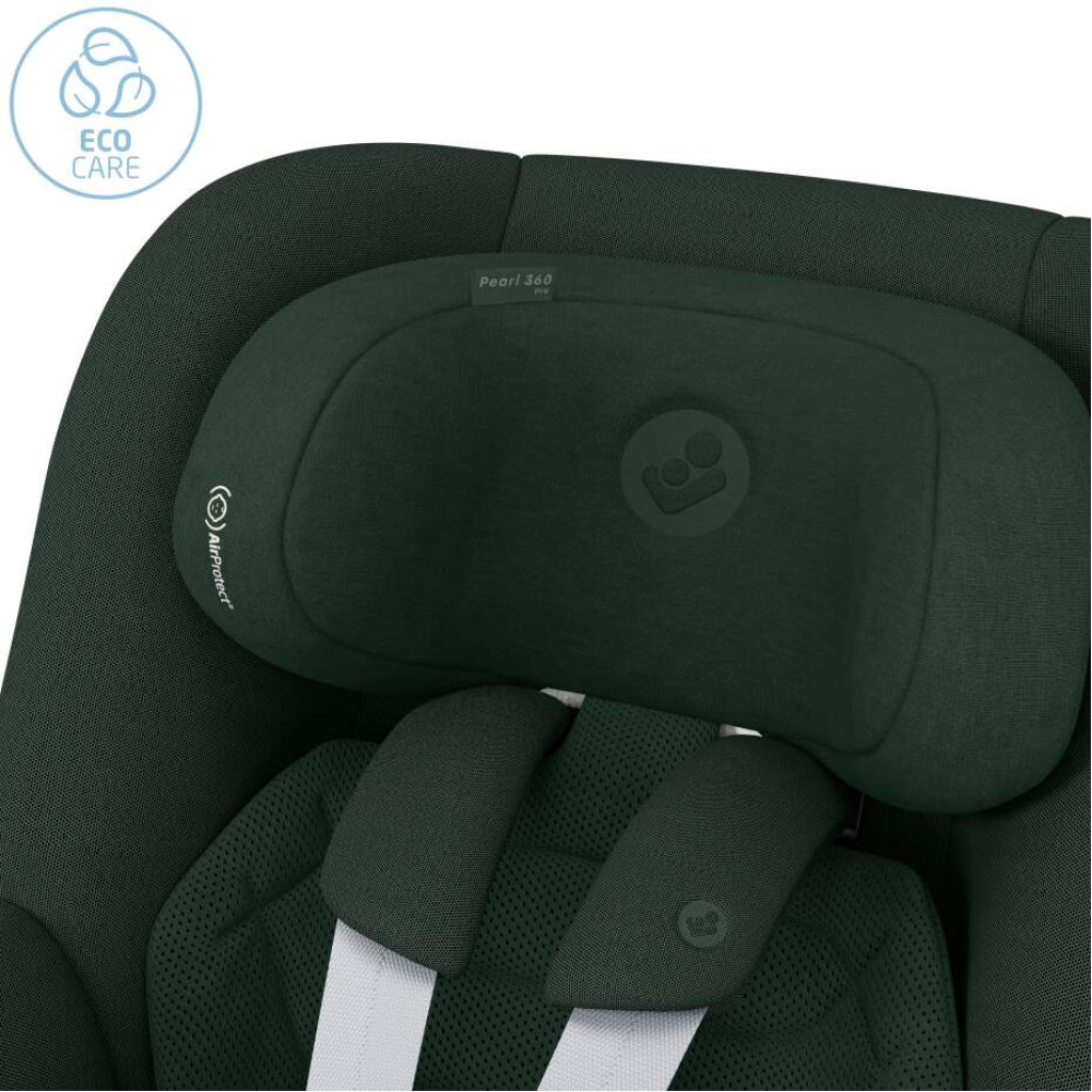 Maxi-Cosi Pearl 360 Pro - поворотное автокресло для детей (от 3 месяцев до 4 лет / 61 - 105 см), для использования автокресла необходима совместимая база ISOFIX (покупается отдельно) • Authentic Green Maxi-Cosi Pearl 360 Pro - поворотное автокресло для детей (от 3 месяцев до 4 лет / 61 - 105 см), для использования автокресла необходима совместимая база ISOFIX (покупается отдельно) • Authentic Green