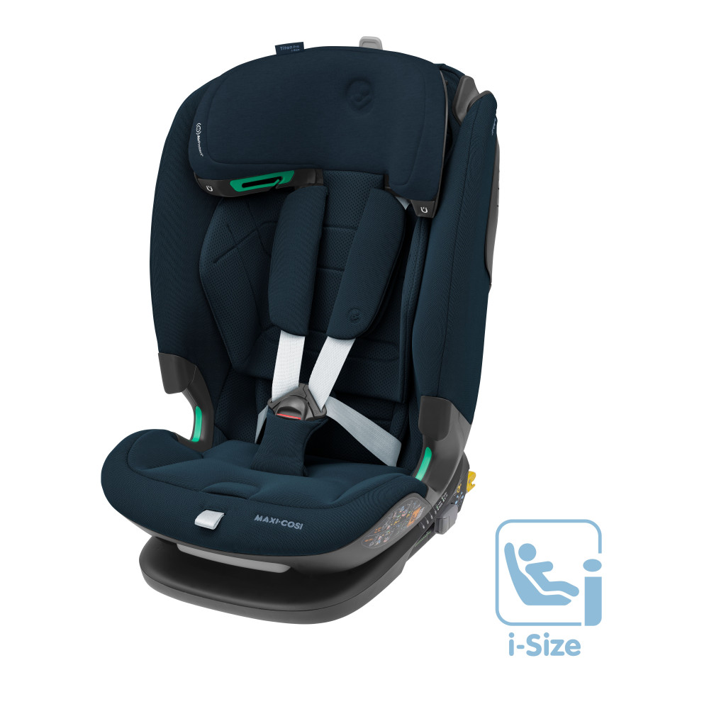 Maxi-Cosi Titan Pro² i-Size - автокрісло для дітей (від 15 місяців до 12 років / 76 - 150 см) • Authentic Blue