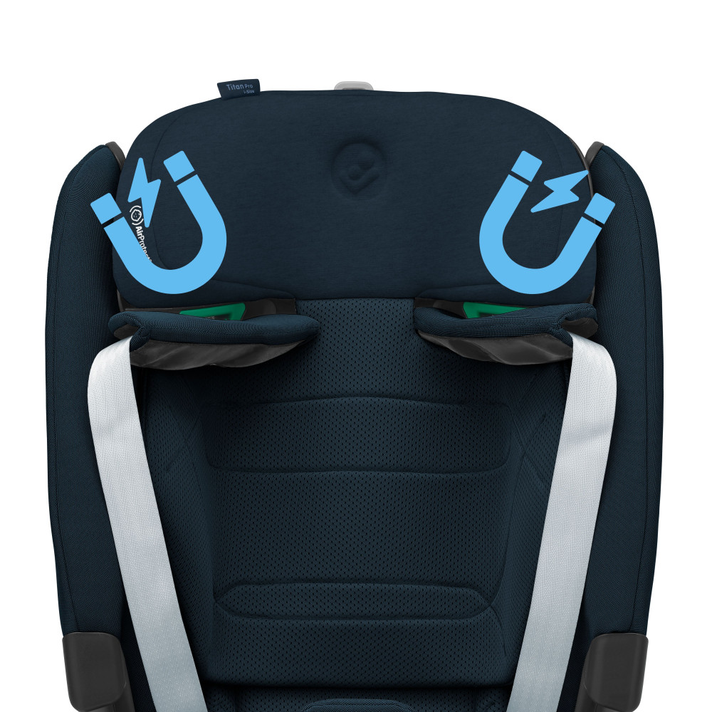 Maxi-Cosi Titan Pro² i-Size - автокрісло для дітей (від 15 місяців до 12 років / 76 - 150 см) • Authentic Blue