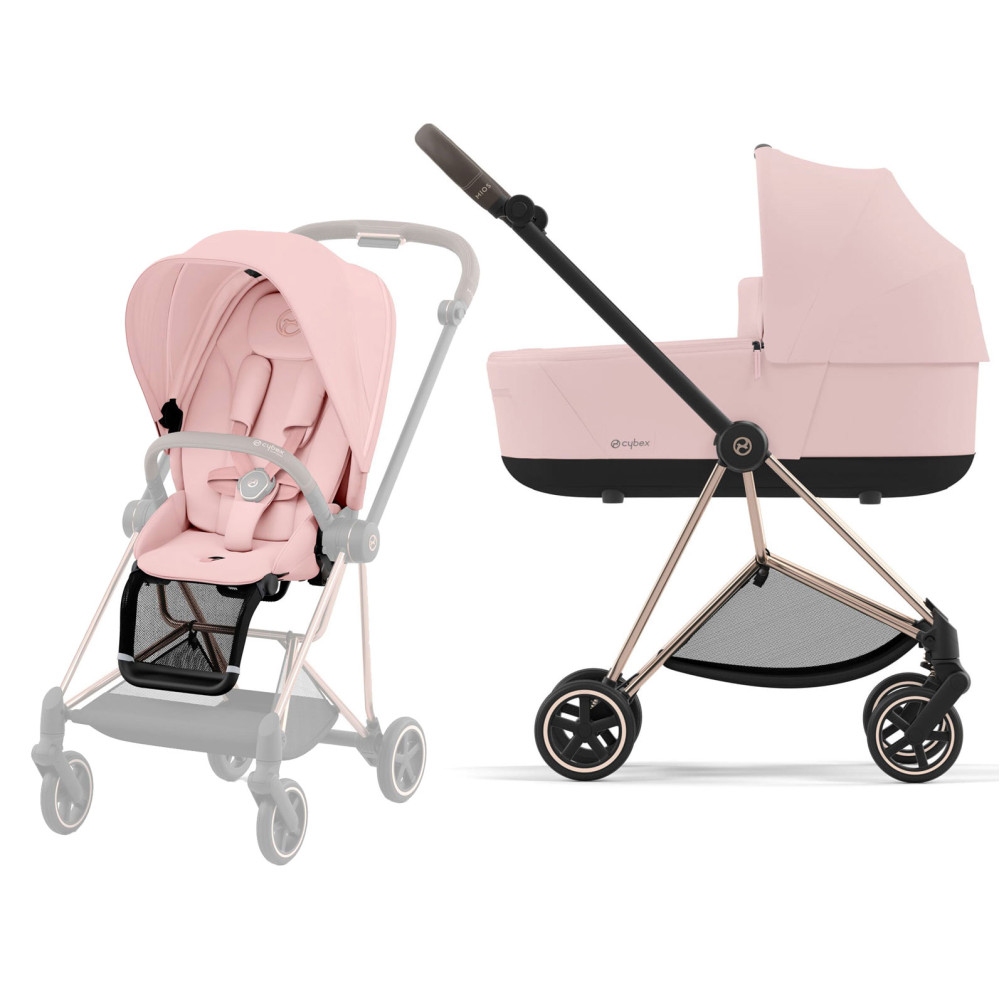 Коляска 2 в 1 Cybex Mios 4.0 2023 Peach Pink Коляска 2 в 1 Cybex Mios 4.0 2023 Peach Pink