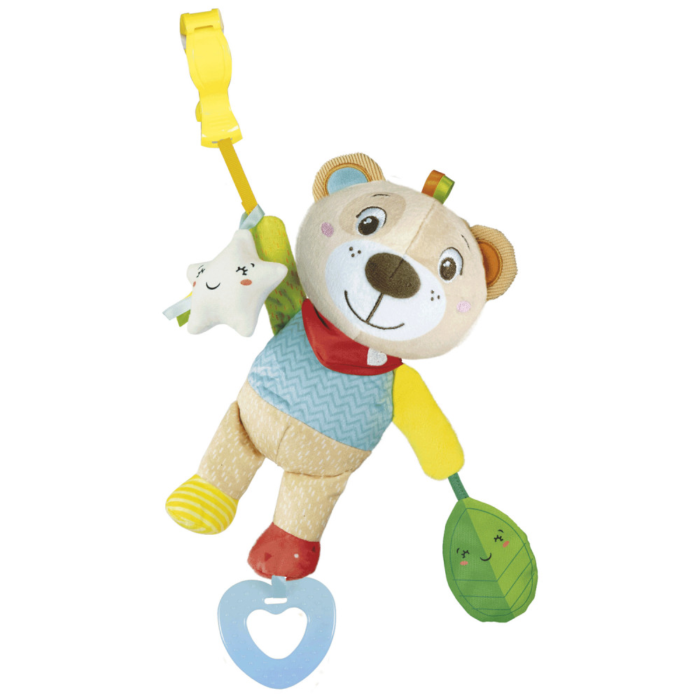Погремушка на коляску Clementoni Easy-Peasy Soft Bear (17788)
