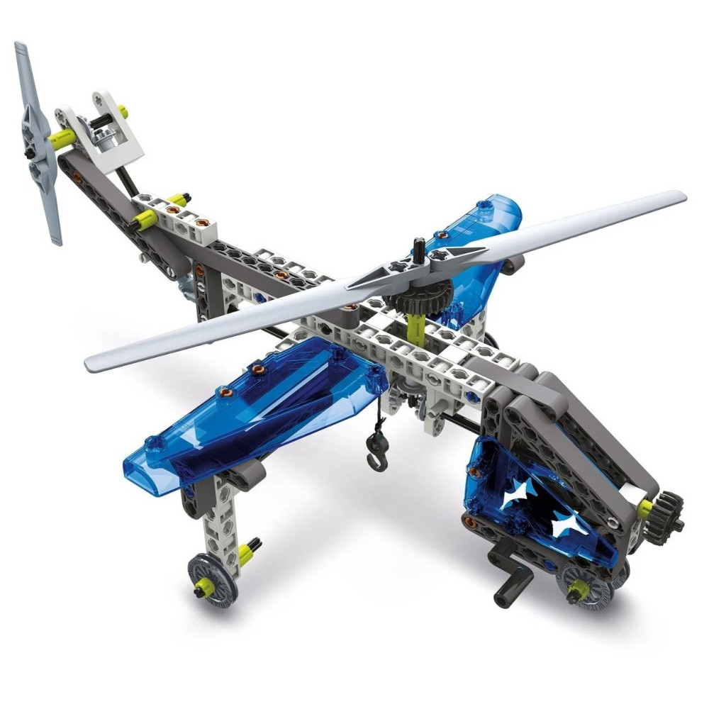 Конструктор Clementoni Aeroplanes & Helicopters, серія Science & Play, 200 деталей (75028)