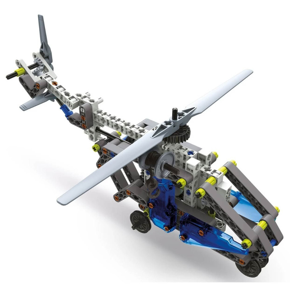 Конструктор Clementoni Aeroplanes & Helicopters, серія Science & Play, 200 деталей (75028)